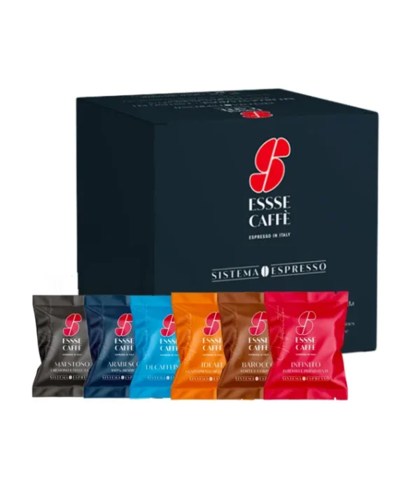 kit degustazione essse caffè sistema espresso 25pz