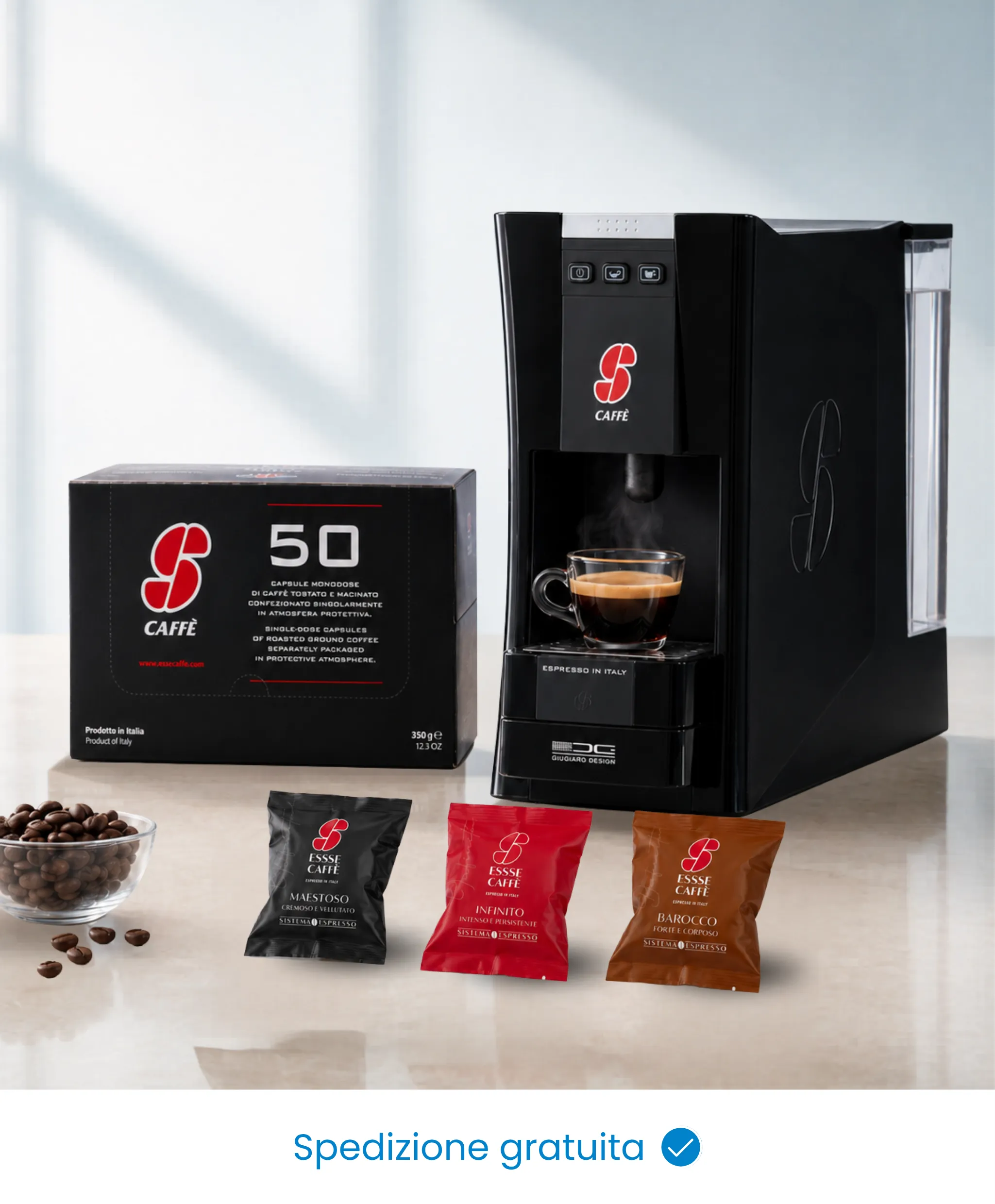 pacchetto macchina s12 essse caffè