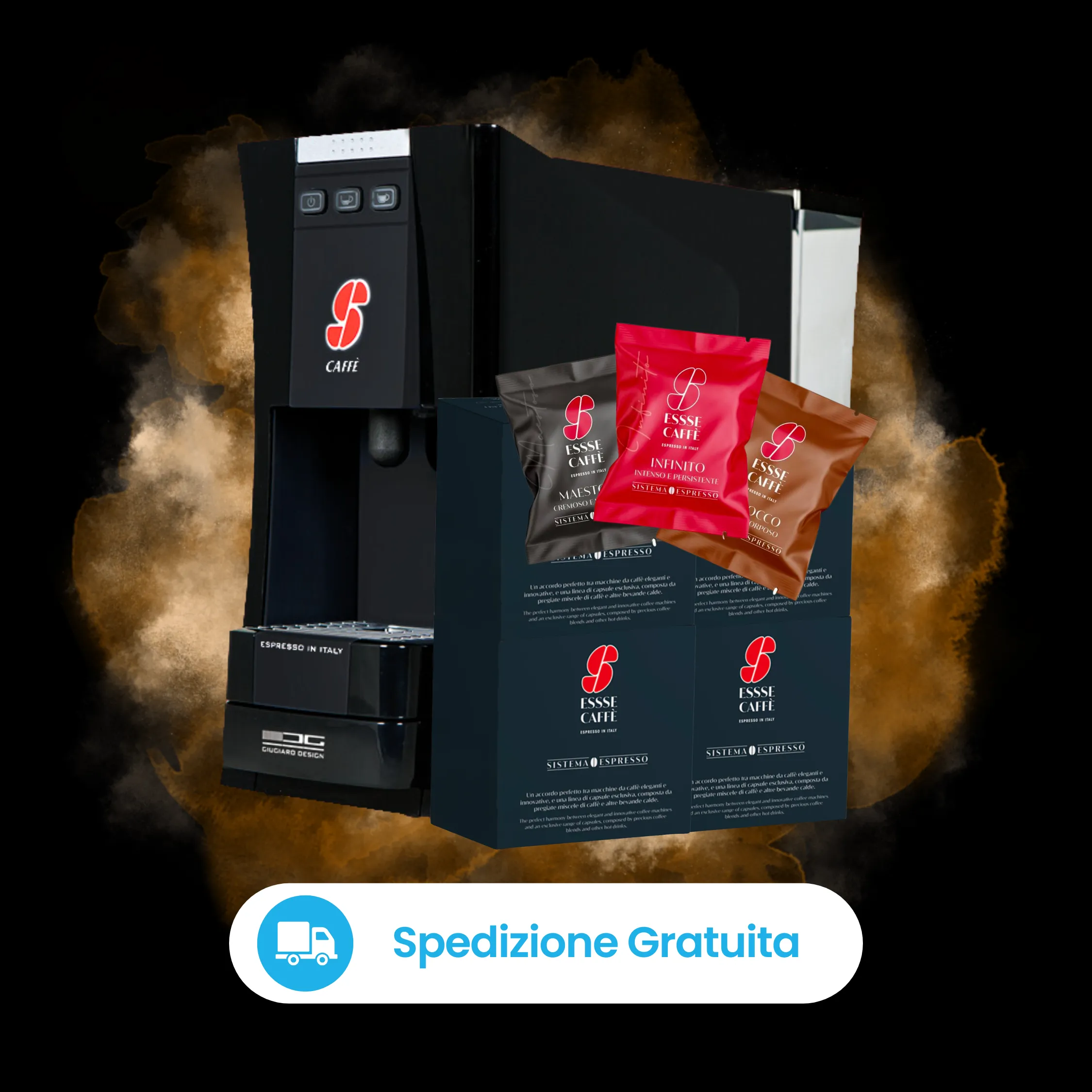 offerta 400 capsule essse caffe con s12 regalo mobile